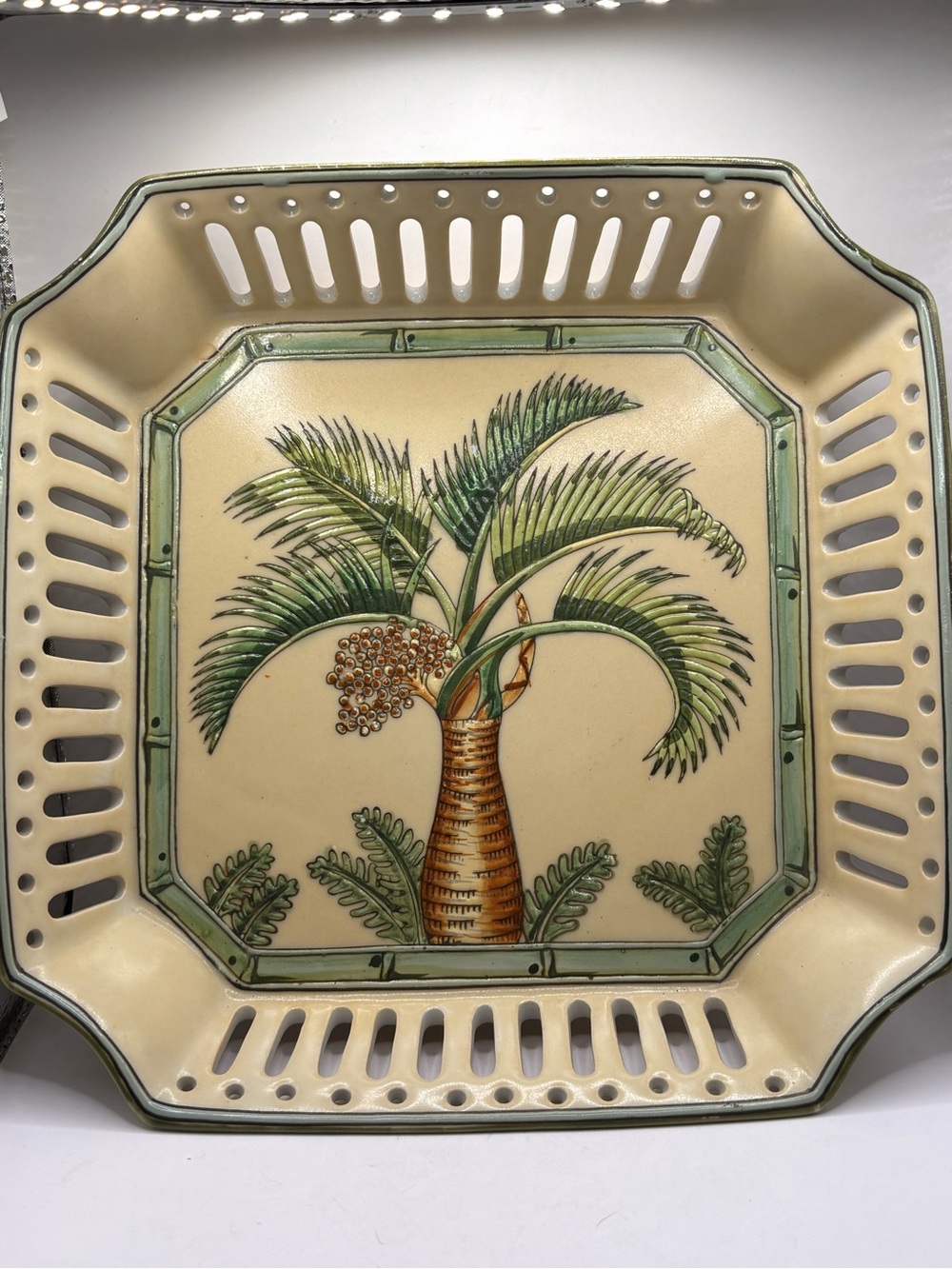 Serving tray Vintage Andrea by Sadek Pineapple Tree Tray